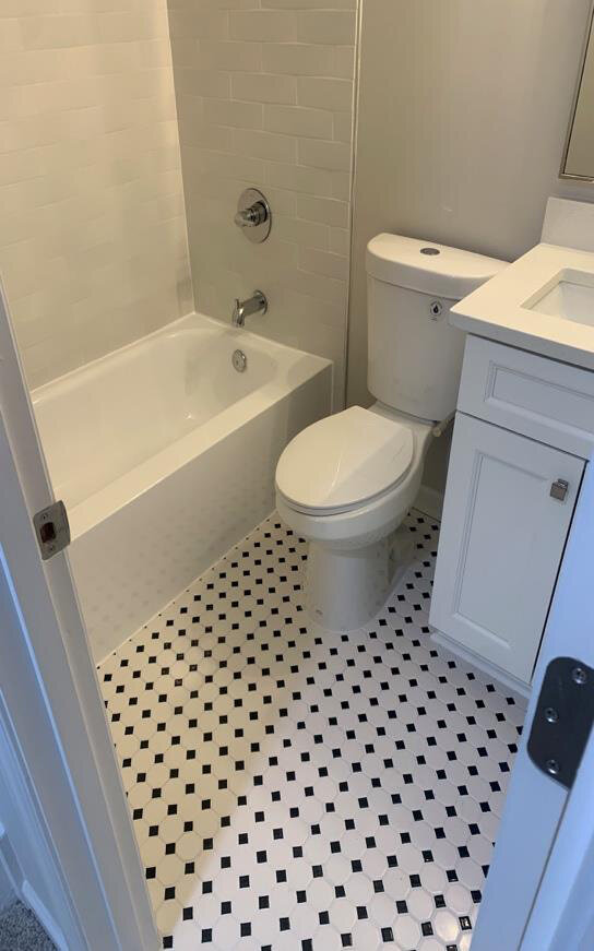 After renovation – Bathroom in Annandale, VA - Airlie Way