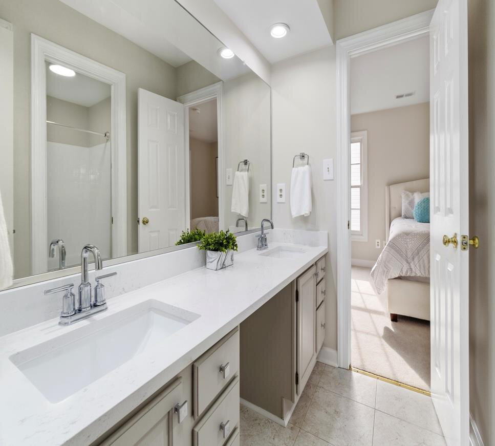 After renovation – Bathroom in Centreville, VA - Flag Staff Ct