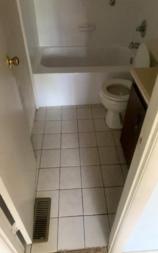 Before renovation – Bathroom in Germantown, MD - Sage Terrace