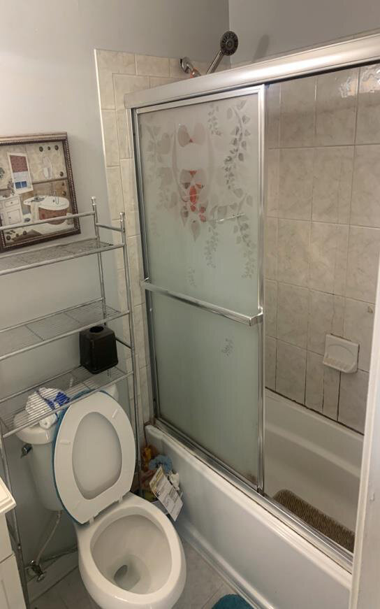 Before renovation – Bathroom in Landover, MD - Greeley Rd