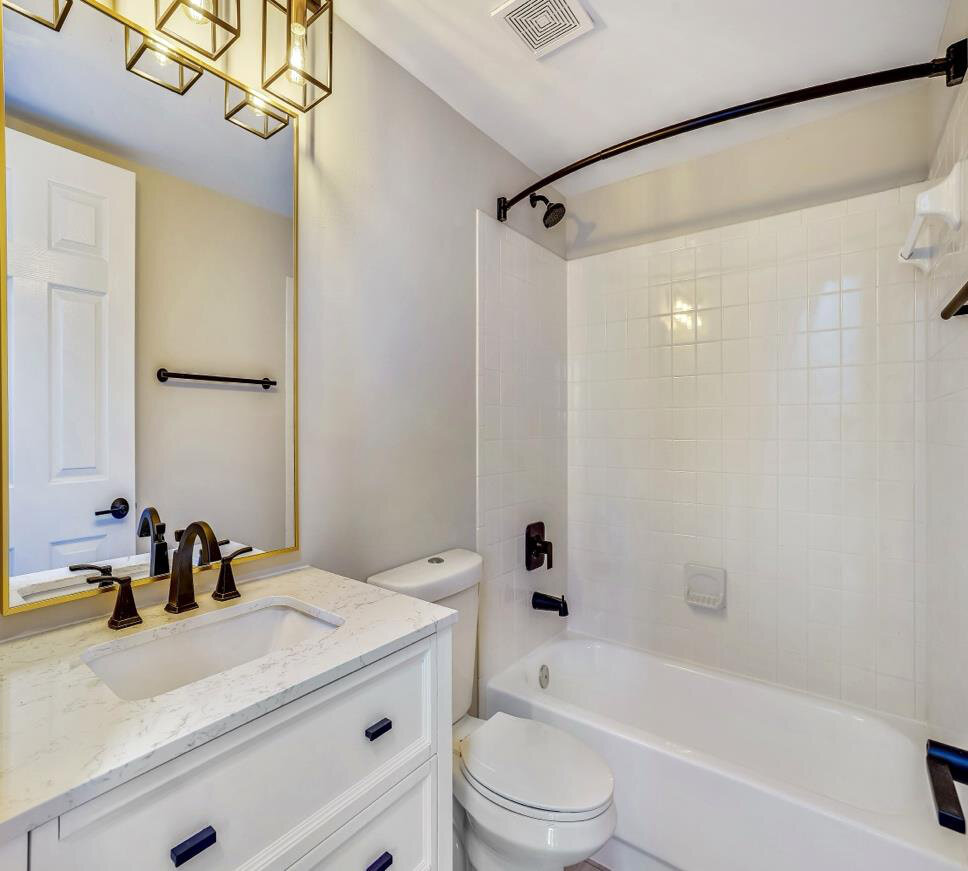 After renovation – Bathroom in Manassas, VA - Calypso Dr