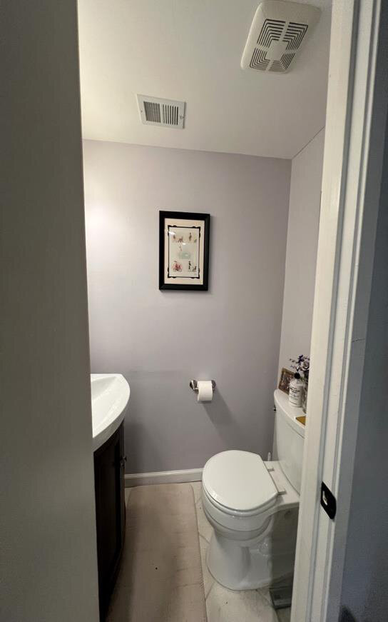 Before renovation – Bathroom in Reston, VA - Park Overlook Dr