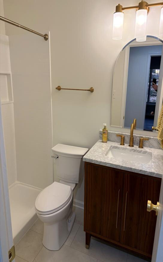 After renovation – Bathroom in Woodbridge, VA - Colony Creek Ct