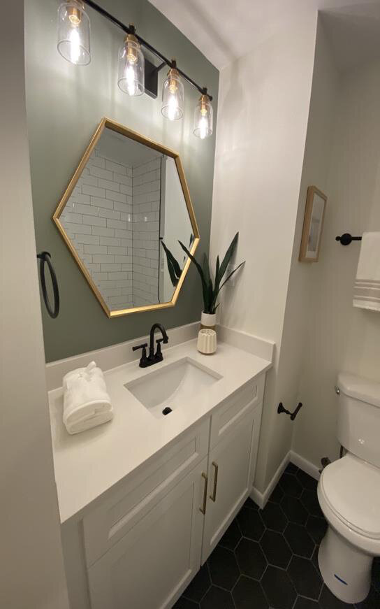 After renovation – Bathroom in Annandale, VA - Montgomery St