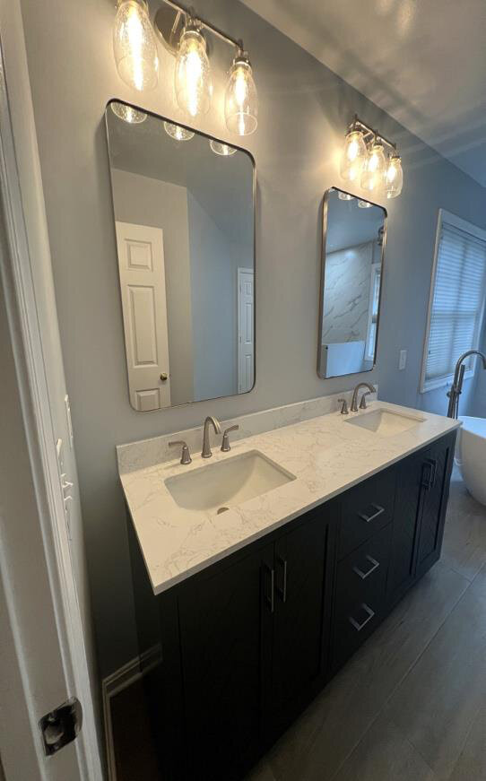 After renovation – Primary Bathroom in Bristow, VA - Brigstock Ct