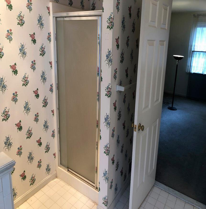 Before renovation – Bathroom in Burke, VA - Gaines St