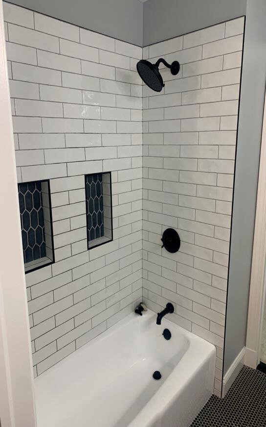 After renovation – Bathroom in Fairfax, VA - West Ridge View Dr