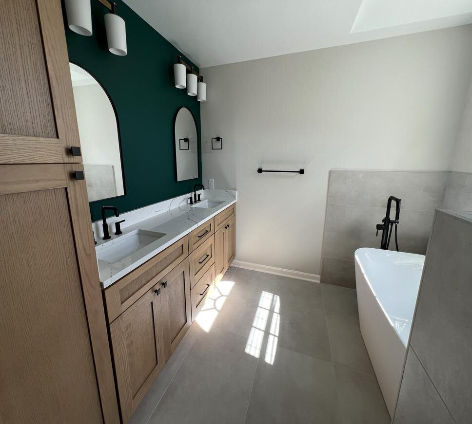 After renovation – Bathroom in Herndon, VA - Kingstream Cir