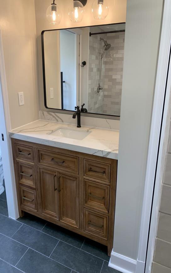 After renovation – Bathroom in Kensington, MD - Wake Dr
