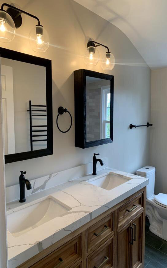 After renovation – Bathroom in Kensington, MD - Wake Dr
