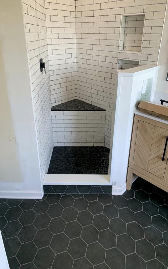 After renovation – Bathroom in Leesburg, VA - Artillery Ter NE