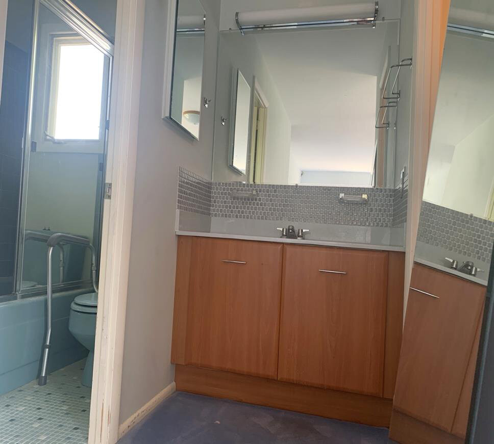 Before renovation – Bathroom in Rockville, MD - Emily Dr