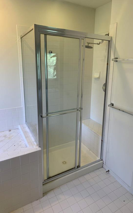 Before renovation – Bathroom in Rockville, MD - Sweetwood Ave