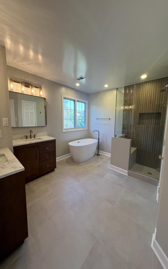 After renovation – Bathroom in Rockville, MD - Sweetwood Ave