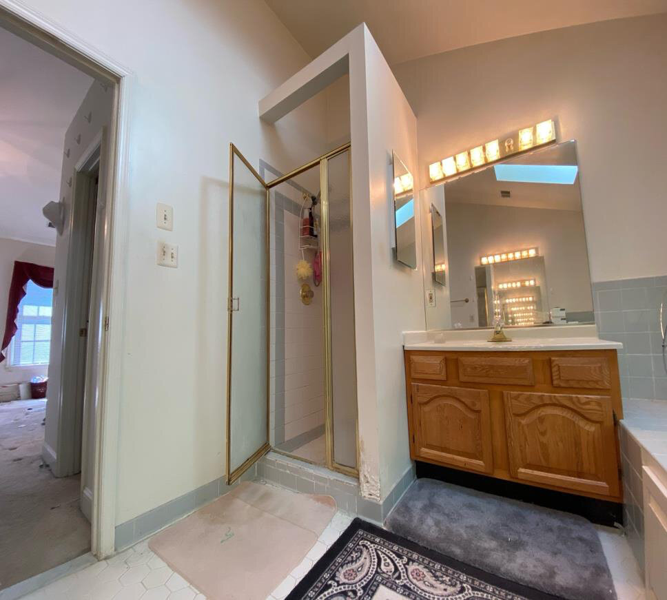 Before renovation – Bathroom in Vienna, VA - Talahi Ct SE