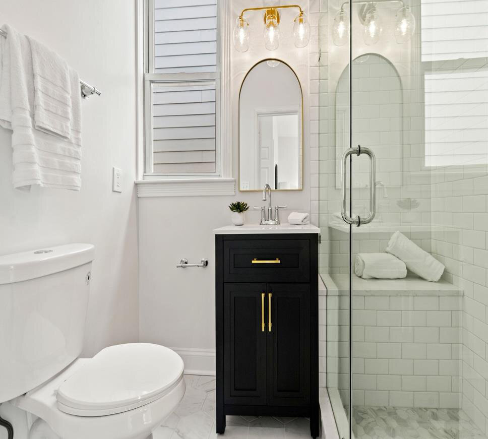After renovation – Bathroom in Washington, DC - 7th Street NW