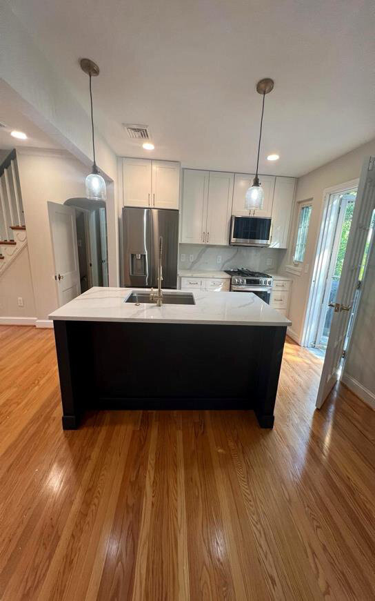 After renovation – Kitchen in Alexandria, VA - Scroggins Road