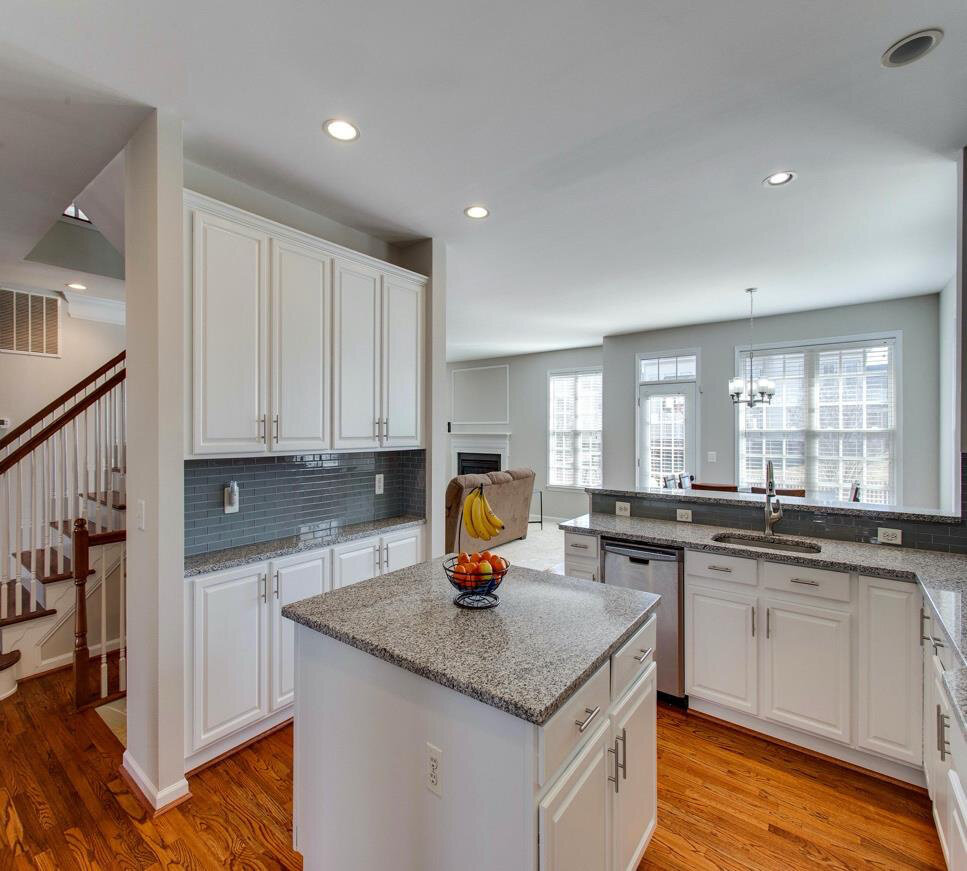 After renovation – Kitchen in Bristow, VA - A P Hill Ct