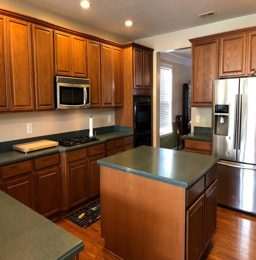 Before renovation – Kitchen in Bristow, VA - A P Hill Ct
