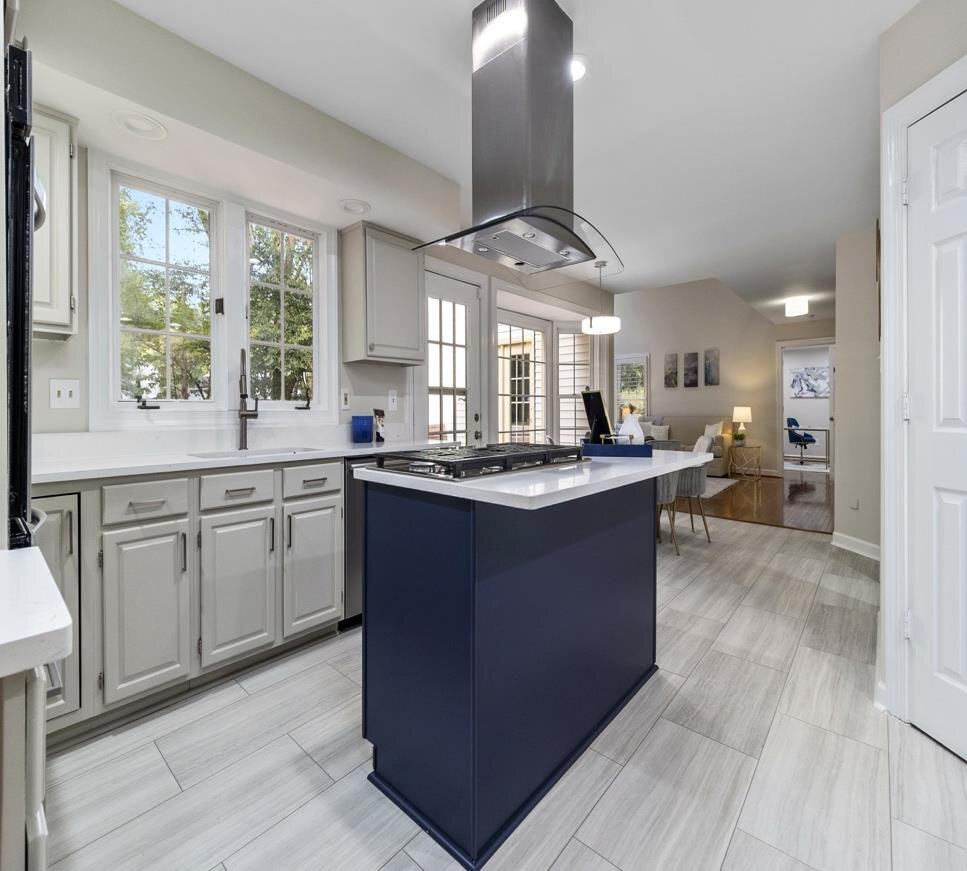 After renovation – Kitchen in Centreville, VA - Flag Staff Ct