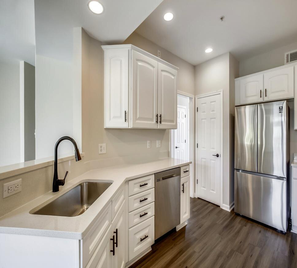 After renovation – Kitchen in Hagerstown, MD - Bridle Court