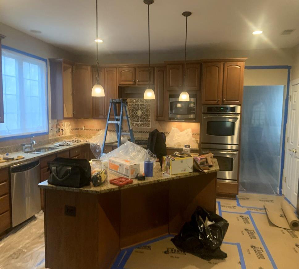 Before renovation – Kitchen in Leesburg, VA - Kipheart Dr