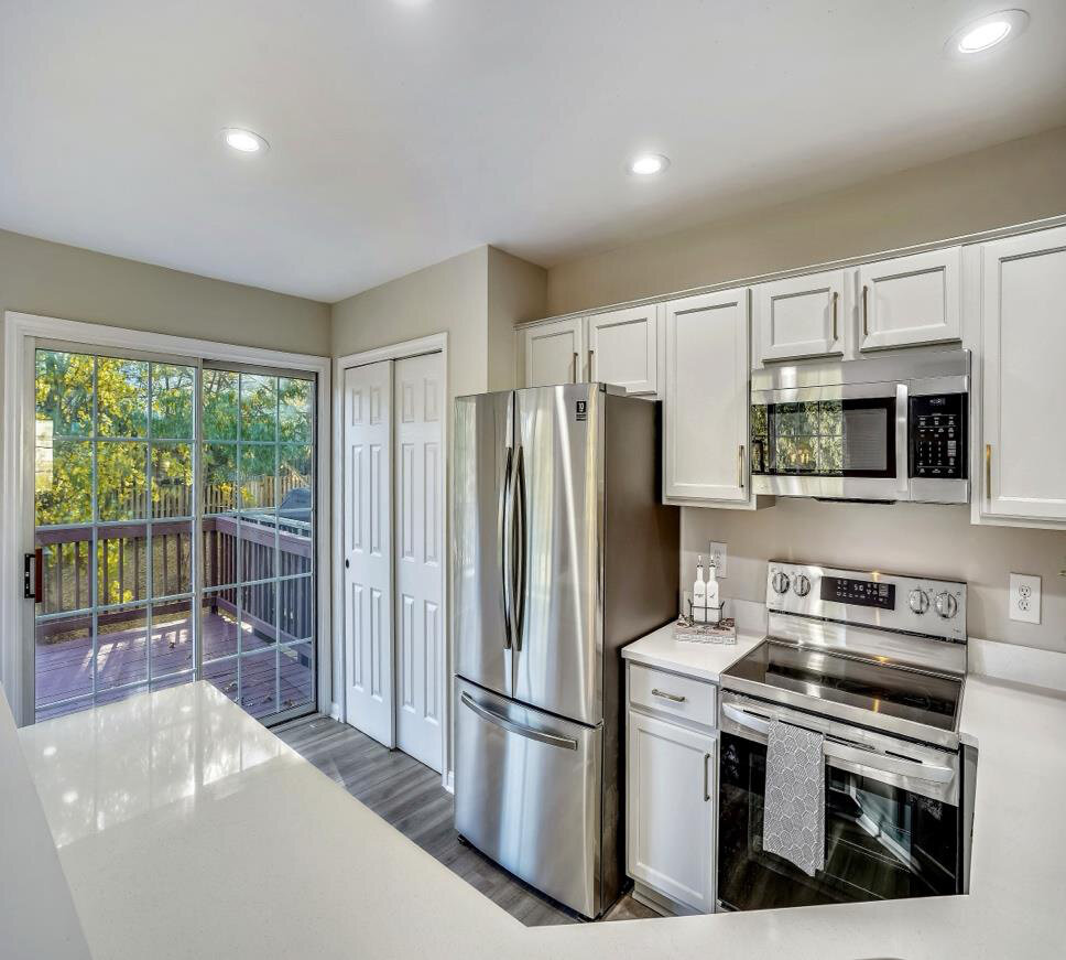 After renovation – Kitchen in Manassas, VA - Calypso Dr