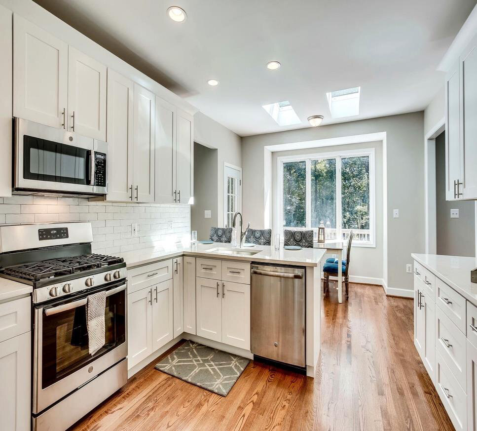 After renovation – Kitchen in Manassas, VA - Stonebrook Dr