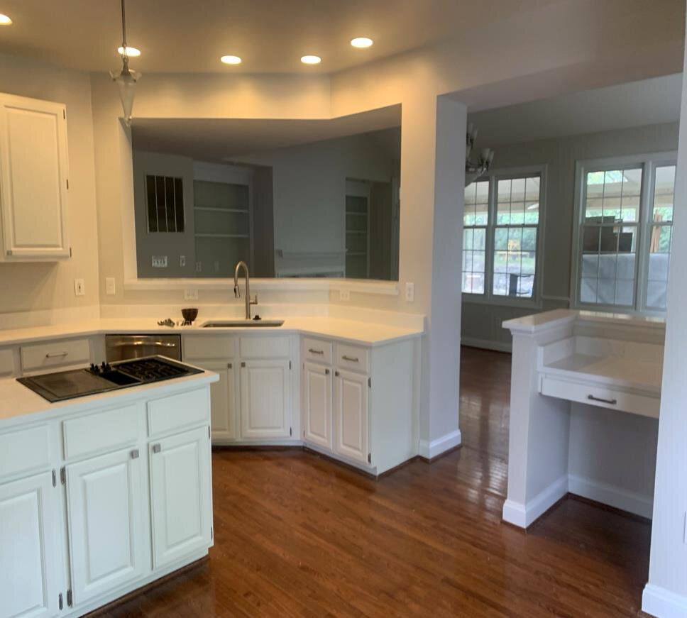 After renovation – Kitchen in Silver Spring, MD - Badian Dr