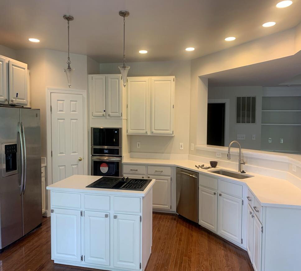 After renovation – Kitchen in Silver Spring, MD - Badian Dr