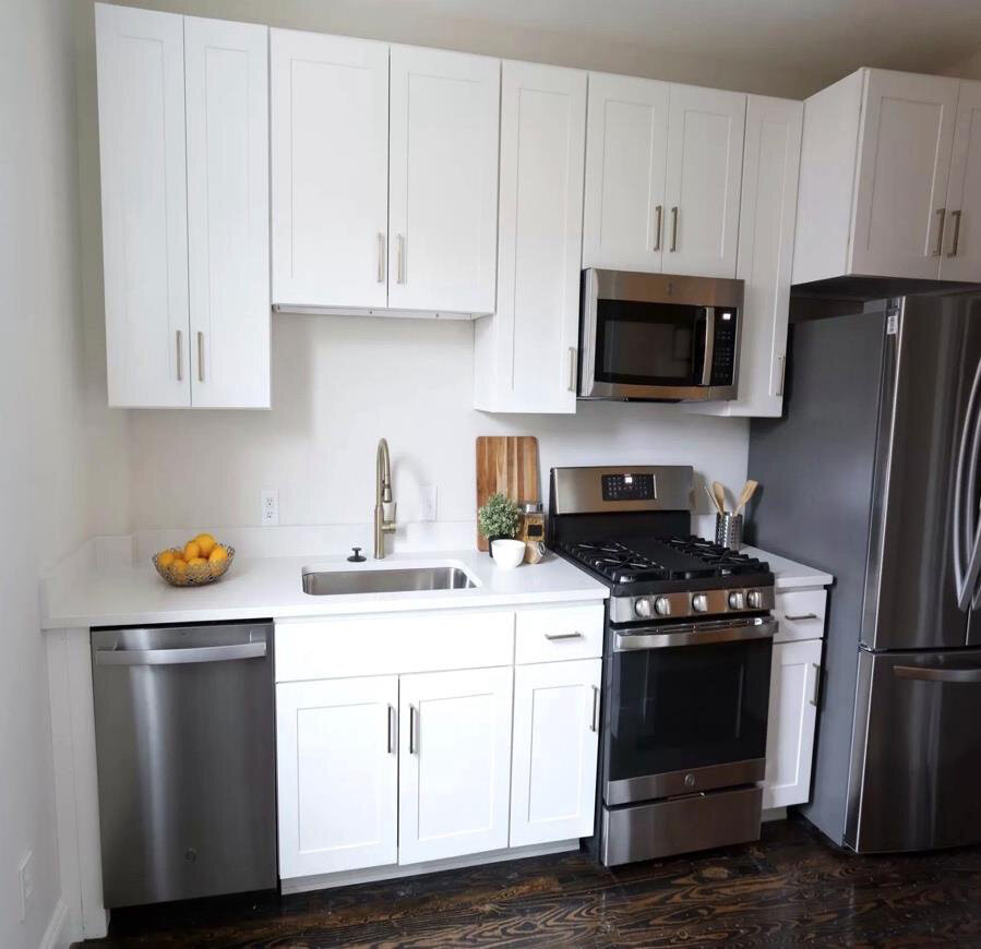 After renovation – Kitchen in Washington, DC - 2nd ST NW