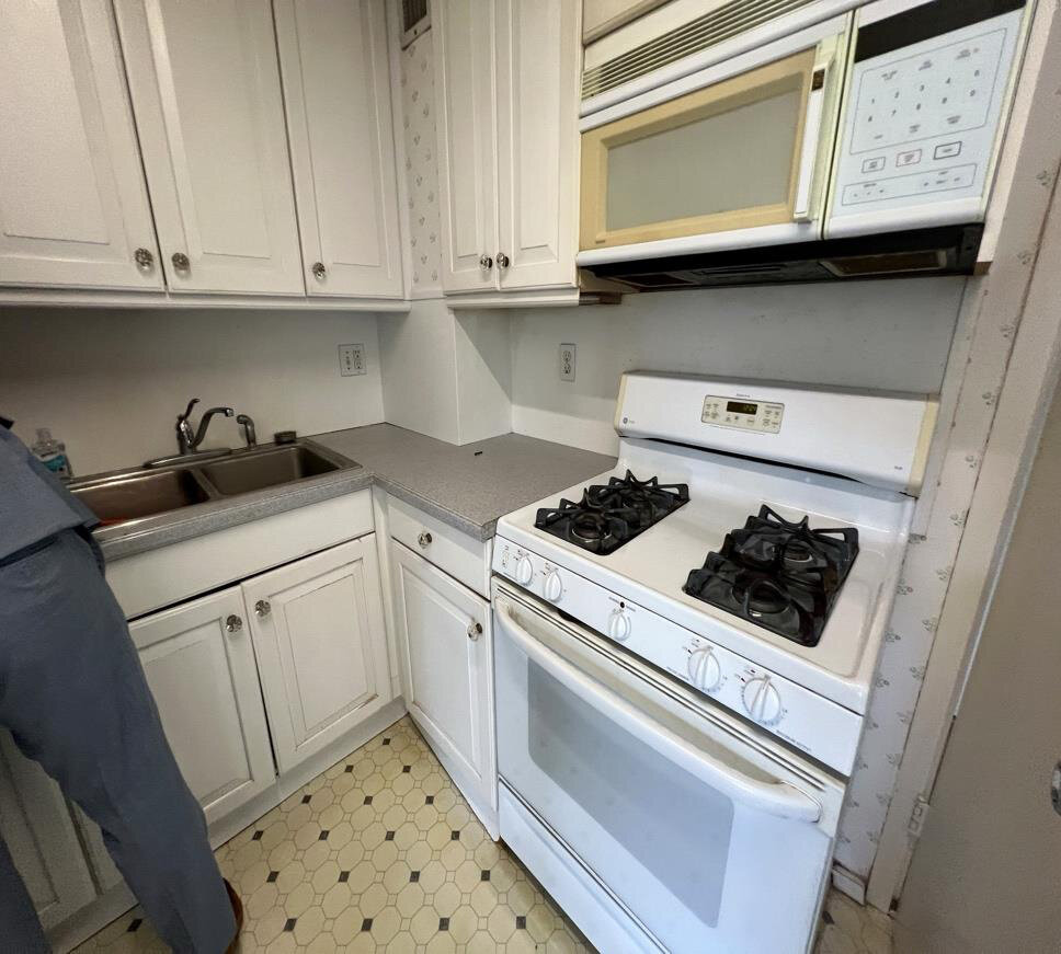 Before renovation – Kitchen in Washington, DC - Virginia Ave NW