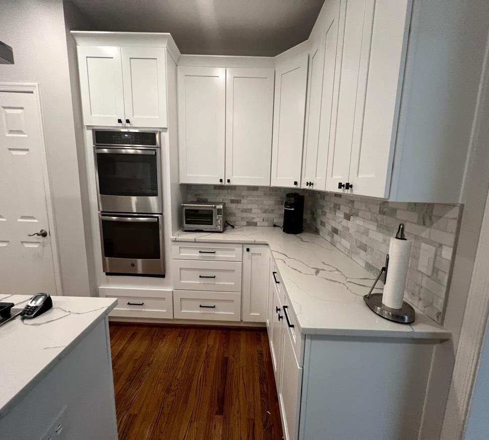 After renovation – Kitchen in Herndon, VA - Kingstream Cir