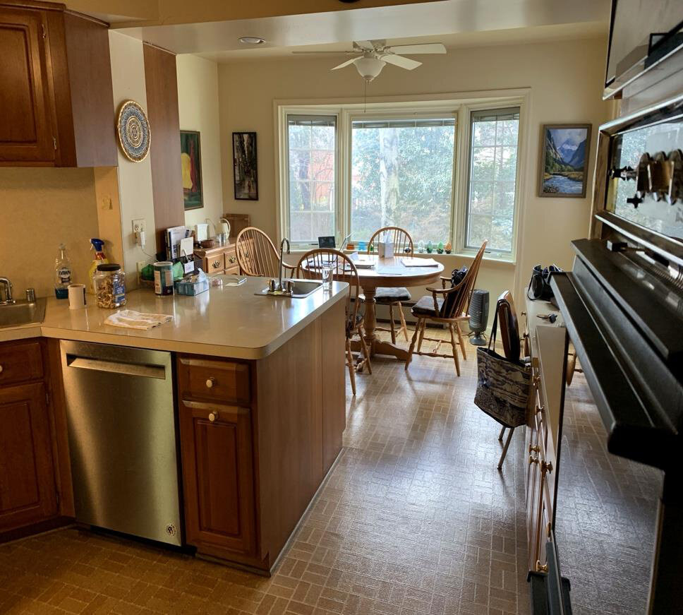 Before renovation – Kitchen in Kensington, MD - Wake Dr