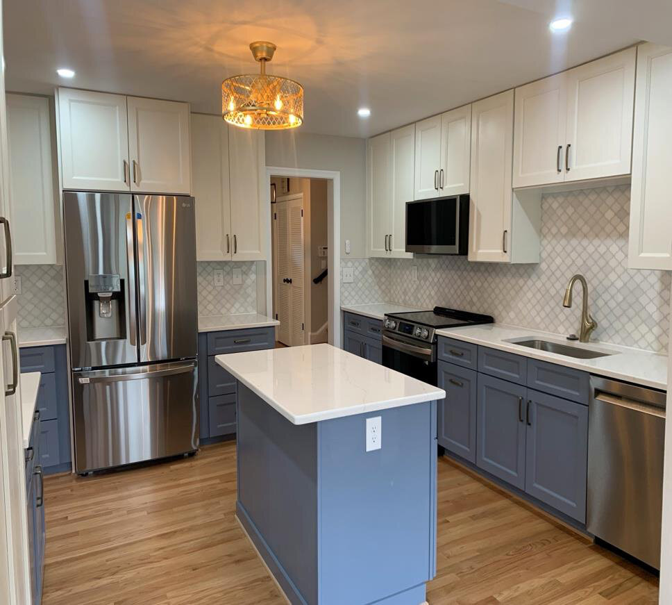 After renovation – Kitchen in Kensington, MD - Wake Dr