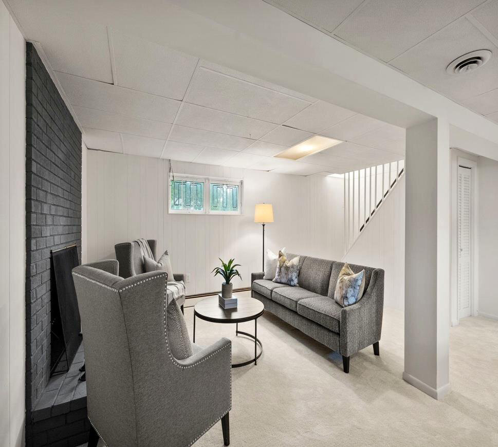 After renovation – Basement in Alexandria, VA