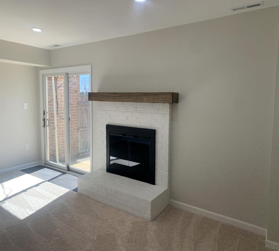 After renovation – Fireplace in Annandale, VA - Airlie Way