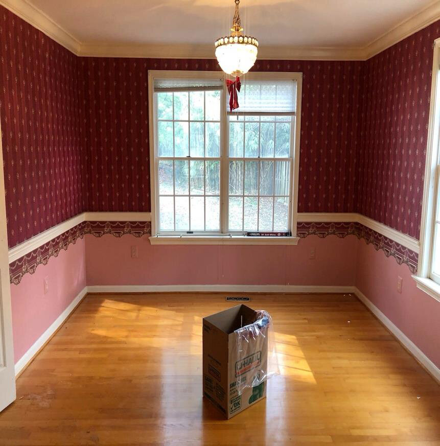 Before renovation – Dining Room in Burke, VA - Gaines St