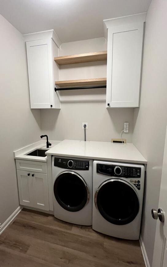 After renovation – Laundry in Herndon, VA - Kingstream Cir