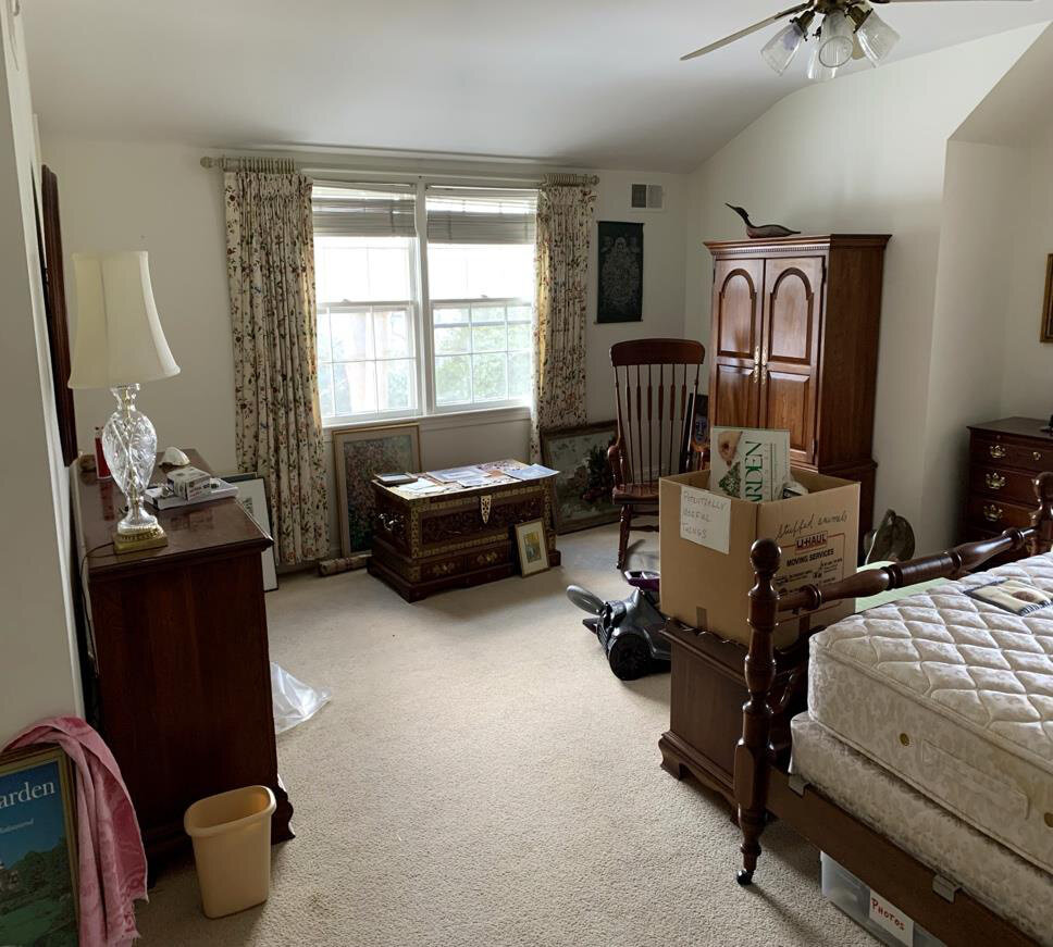 Before renovation – Bedroom in Kensington, MD - Wake Dr