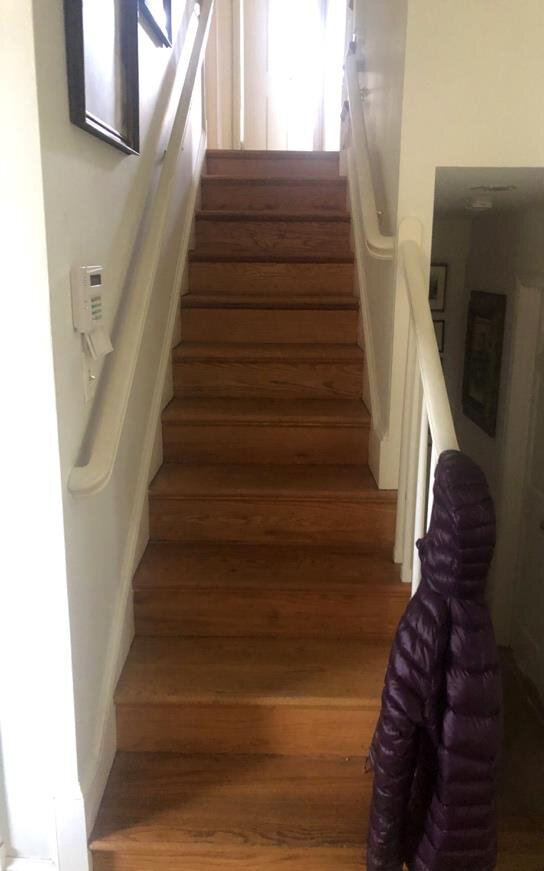 Before renovation – Entry in Kensington, MD - Wake Dr