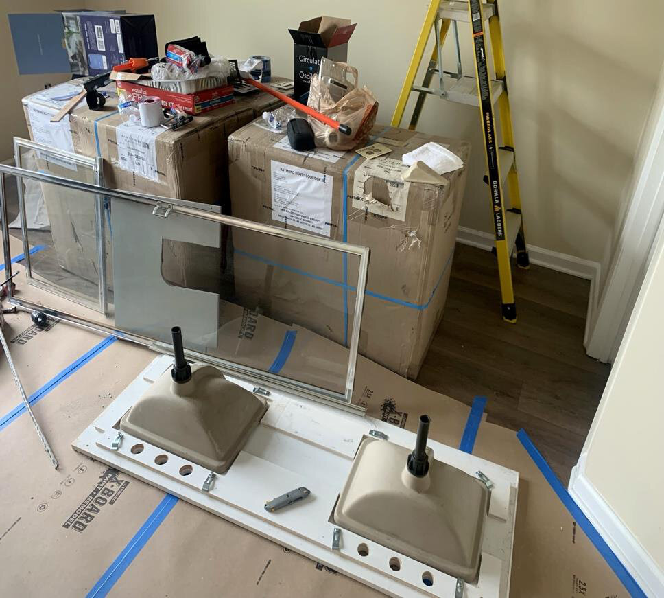 Before renovation – Cabinets in Leesburg, VA - Artillery Ter NE