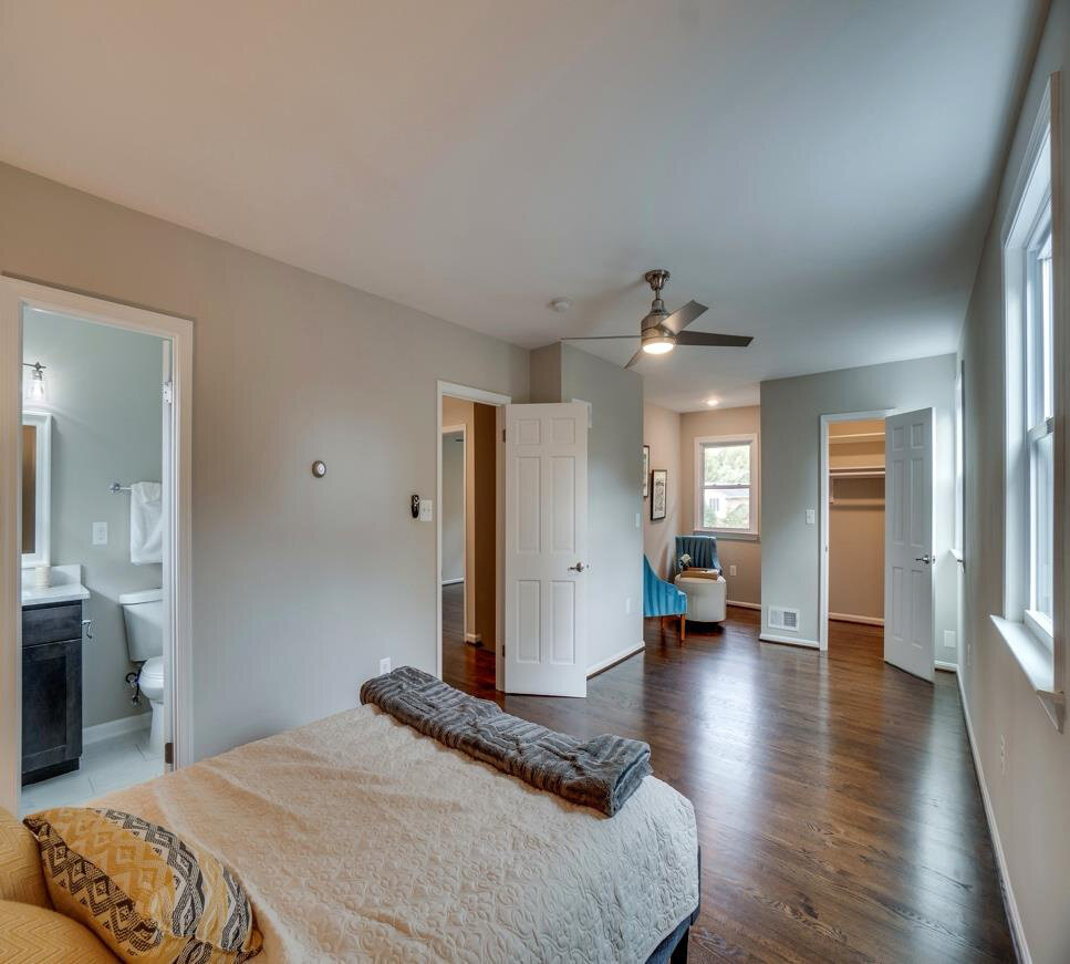 After renovation – Bedroom in McLean, VA - Saddleback Ct