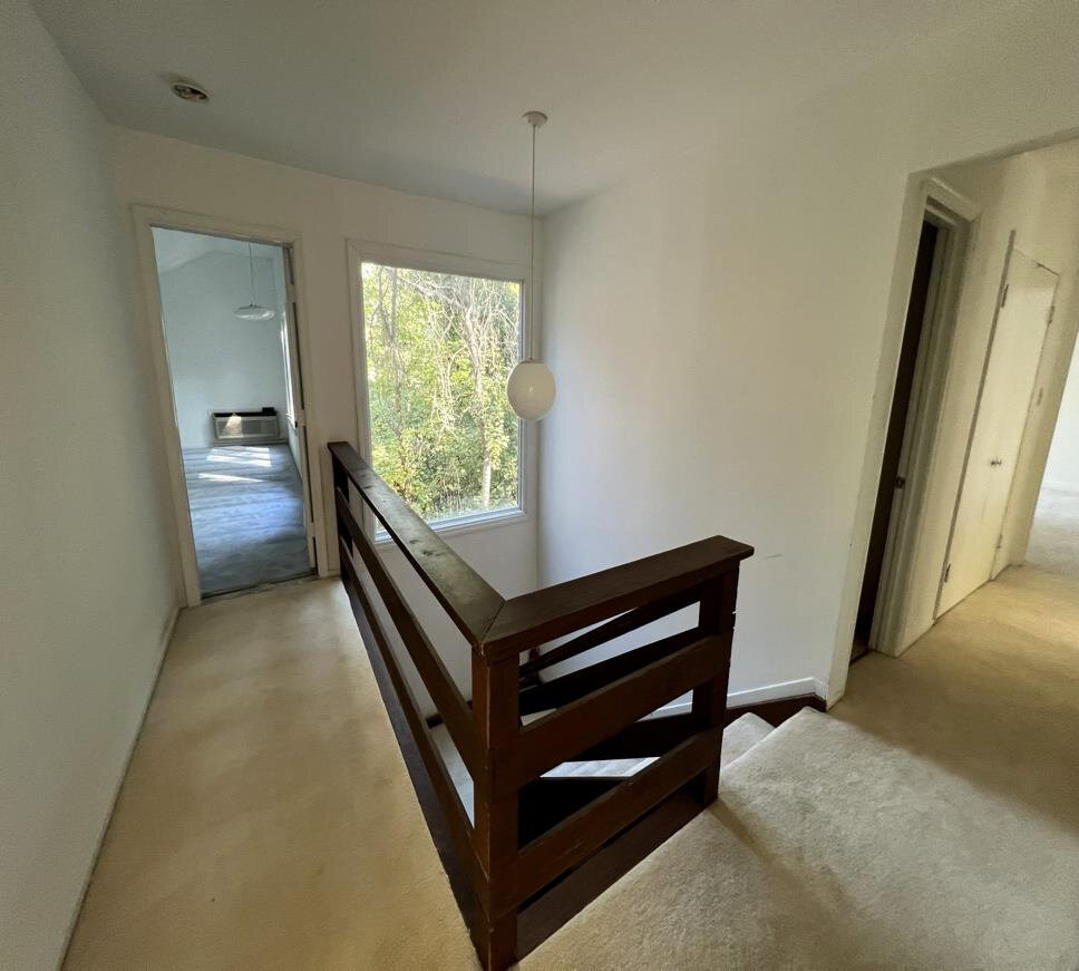 Before renovation – Staircase in Oakton, VA - Cobb Hill Ln