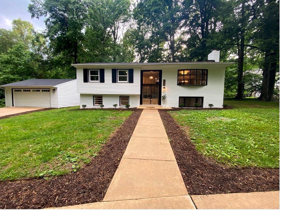 After renovation – Exterior in Oakton, VA - Montgomery St