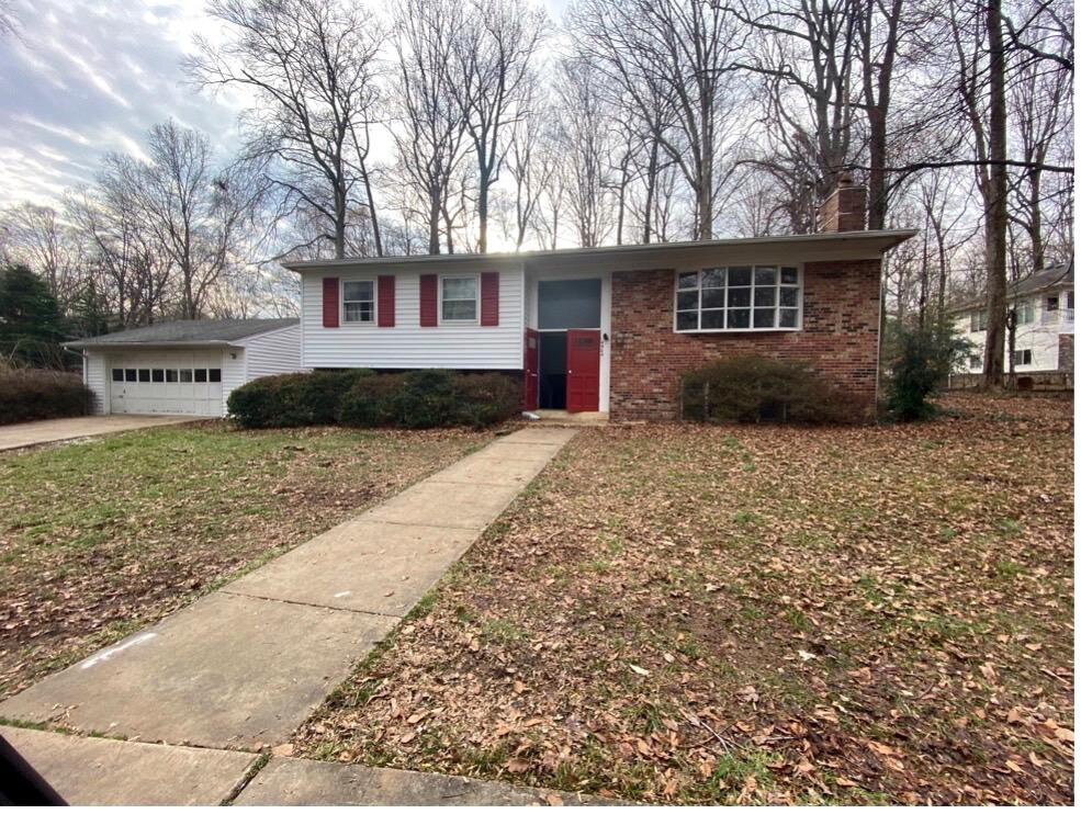 Before renovation – Exterior in Oakton, VA - Montgomery St