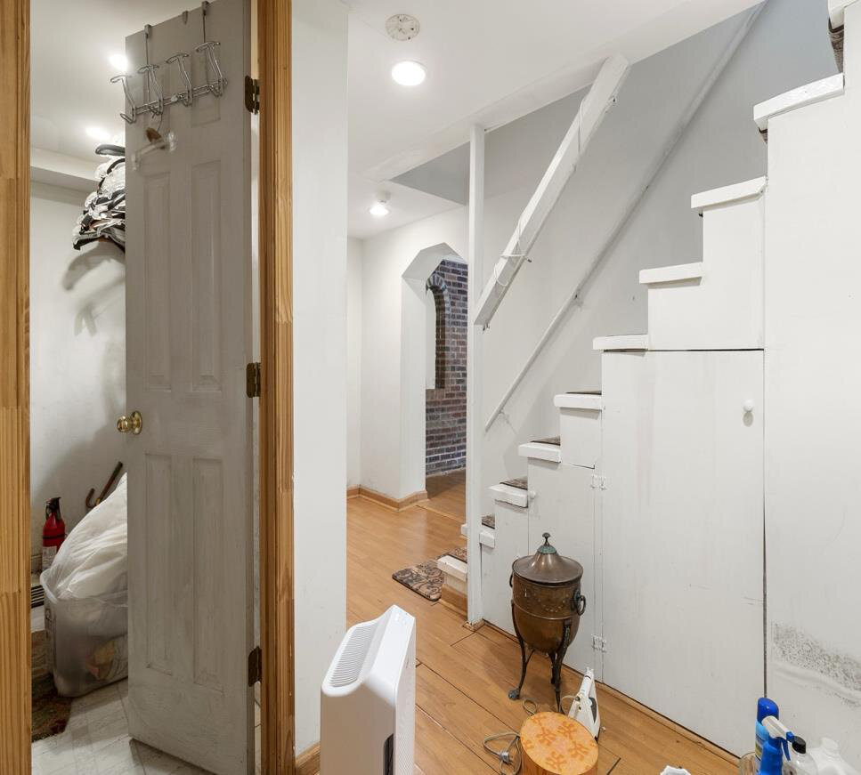 Before renovation – Basement in Washington, DC