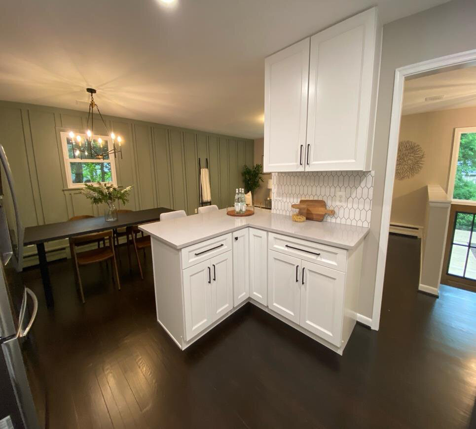 After renovation – Kitchen in Annandale, VA - Montgomery St