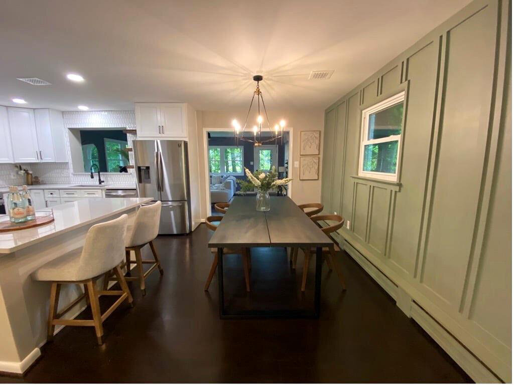 After renovation – Kitchen in Annandale, VA - Montgomery St