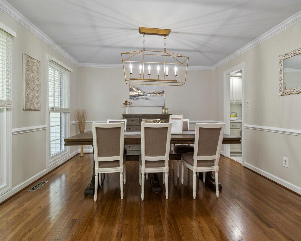 After renovation – Kitchen in Centreville, VA - Flag Staff Ct